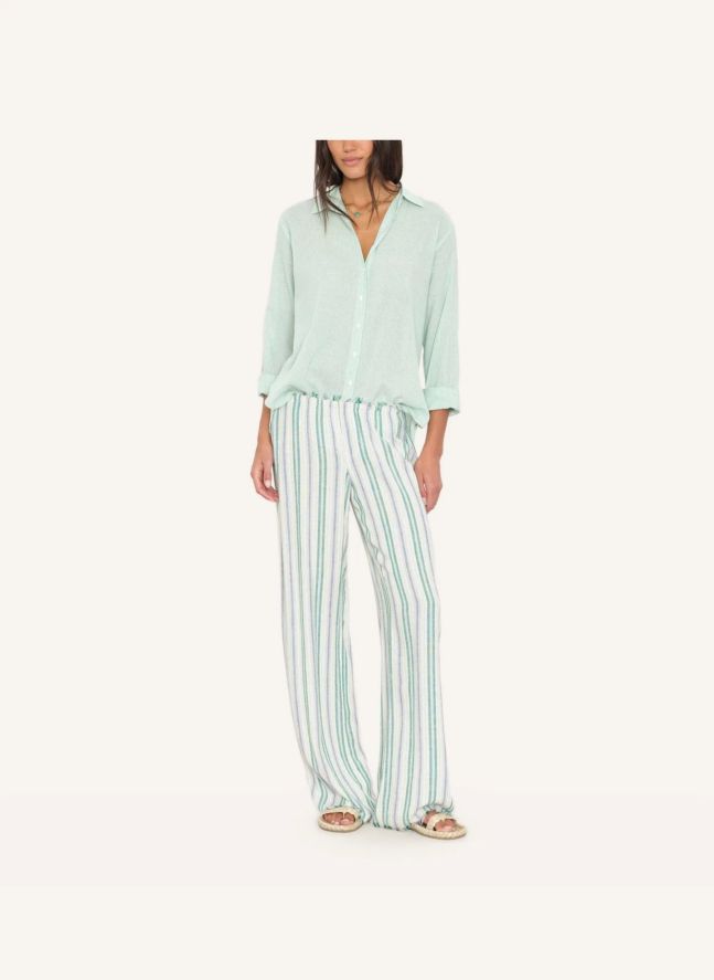 Pantalon Rayures Joseph | Bleu
