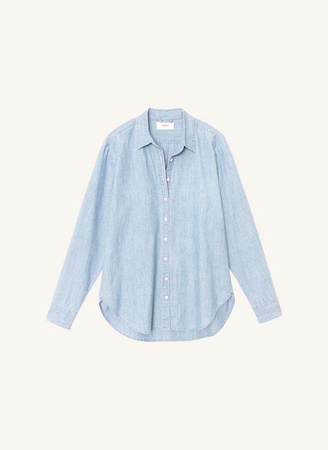 Chemise Beau Coton | Bleu ciel
