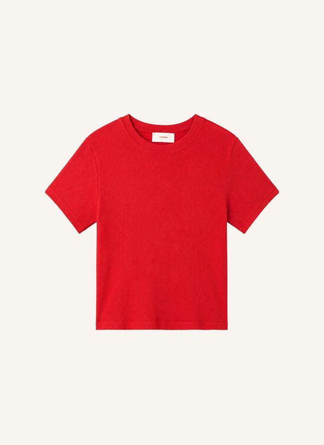 T-shirt Georgy Coton | Rouge