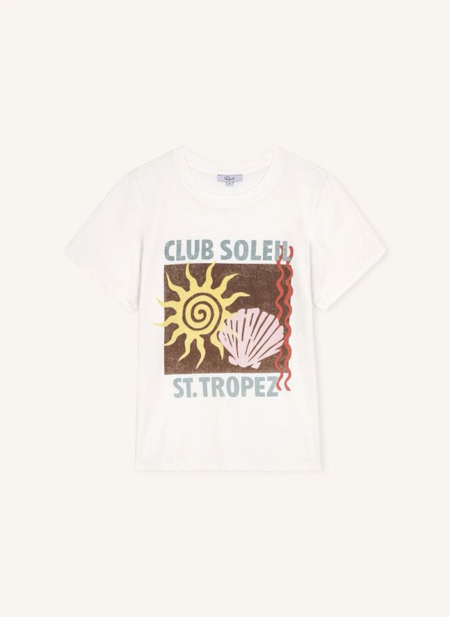 T-shirt Classic Crew Coton | Blanc