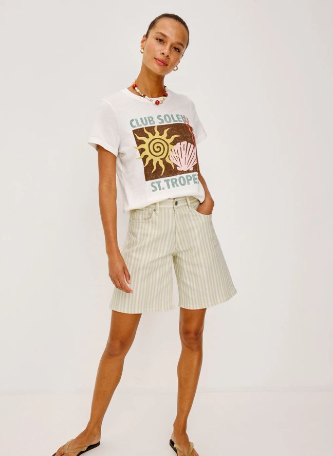T-shirt Classic Crew Coton | Blanc