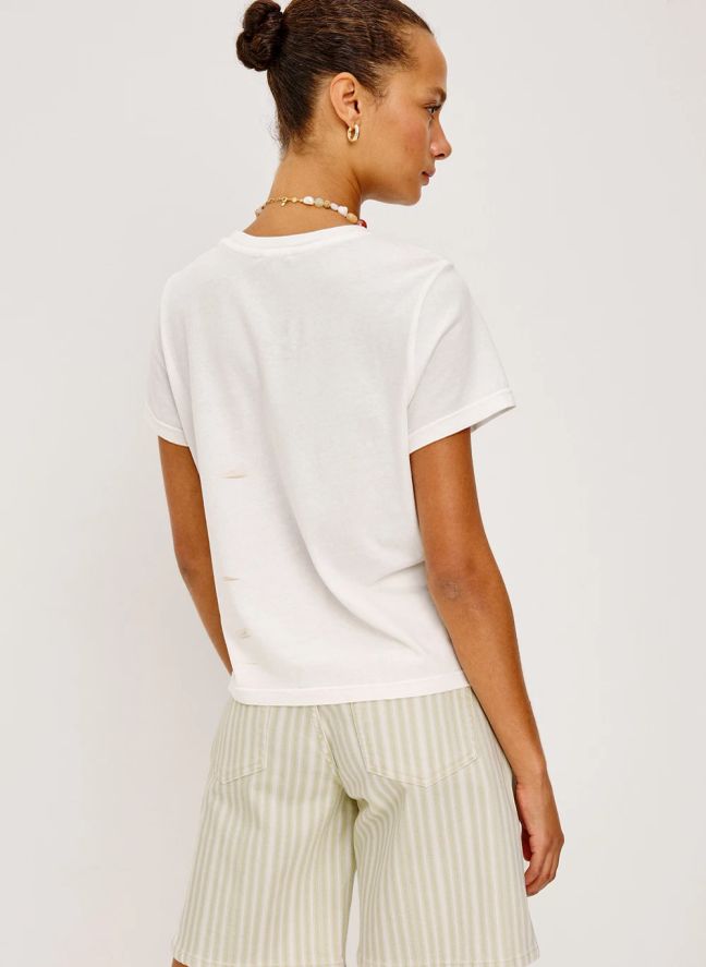 T-shirt Classic Crew Coton | Blanc