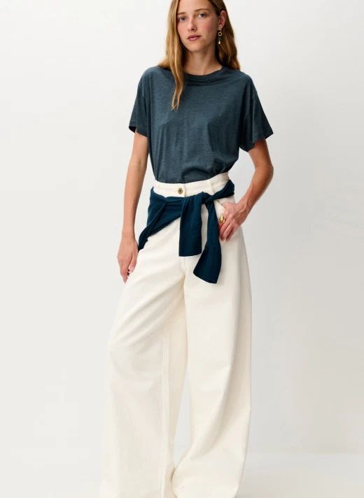 T-shirt Too Coton | Gris