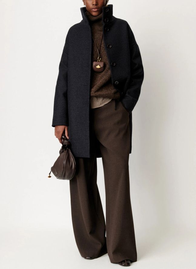 Manteau Paradise Laine | Noir