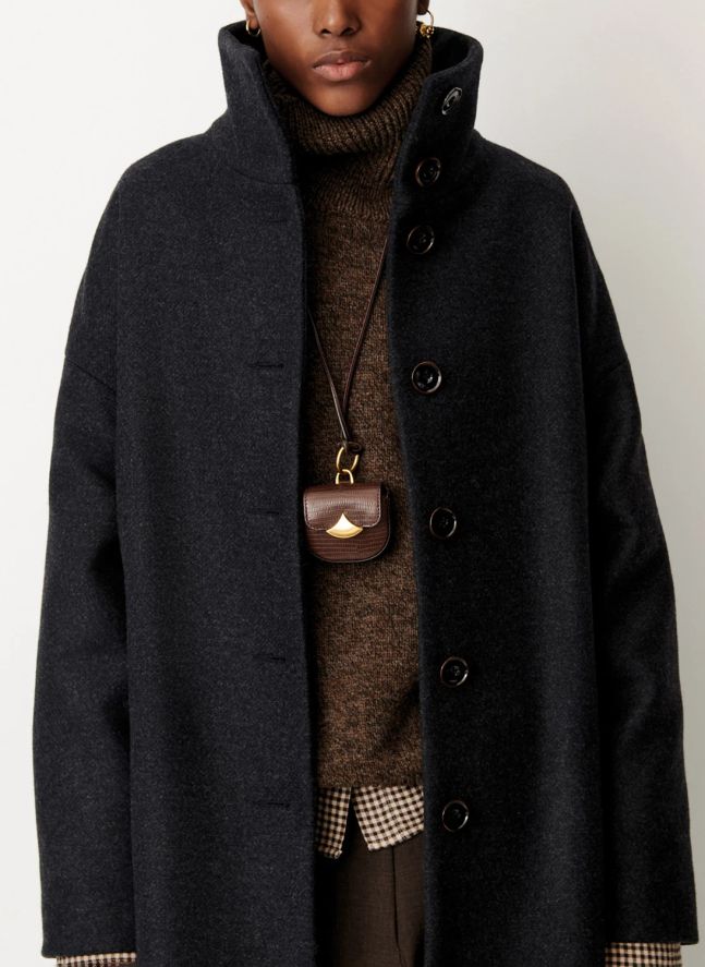 Manteau Paradise Laine | Noir