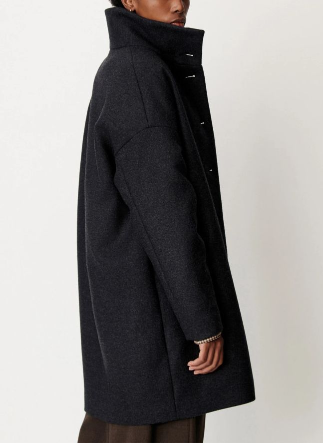 Manteau Paradise Laine | Noir