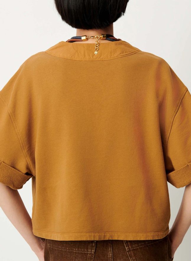 T-shirt Lift Coton | Hazelnut