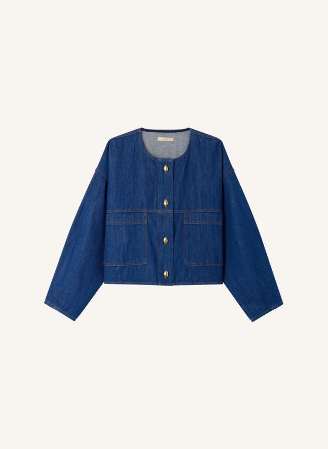 Veste Almodiva Coton Bio | Bleu