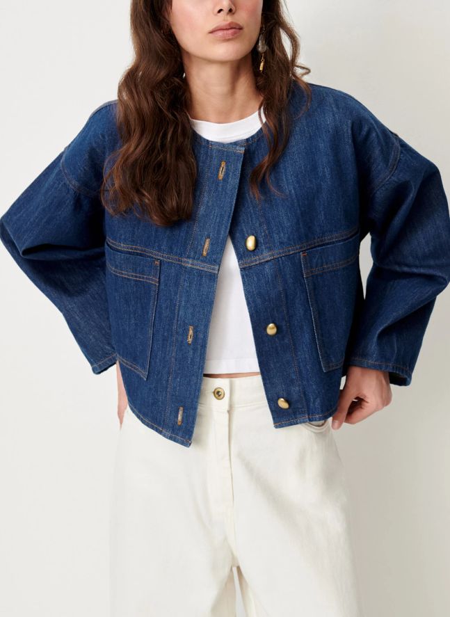 Veste Almodiva Coton Bio | Bleu