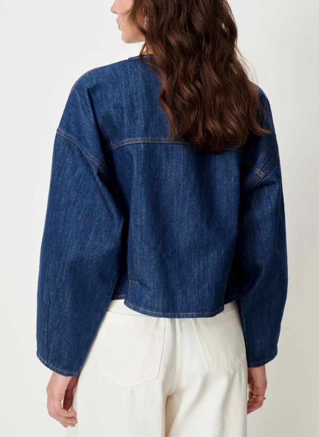 Veste Almodiva Coton Bio | Bleu
