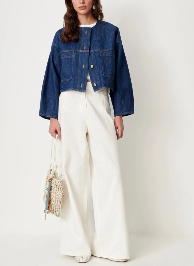 Veste Almodiva Coton Bio | Bleu