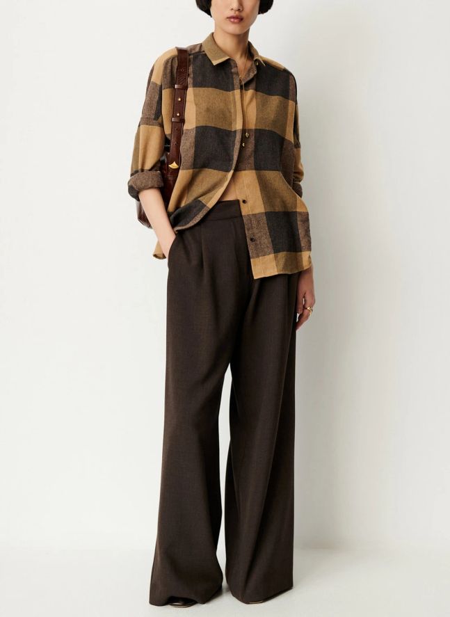 Chemise Deliwool | Ocre