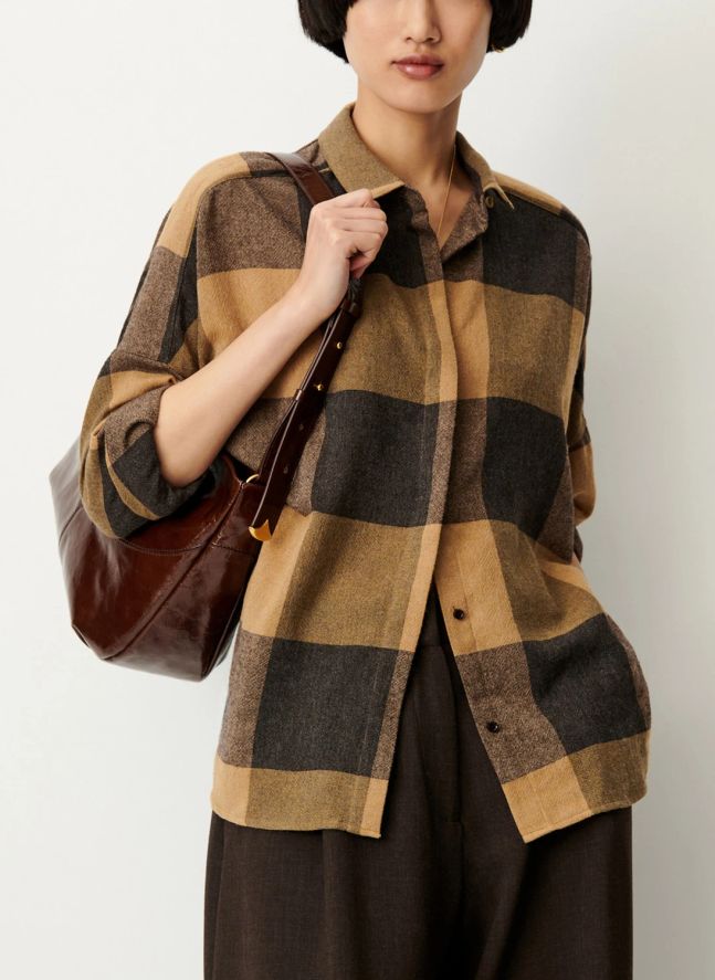 Chemise Deliwool | Ocre
