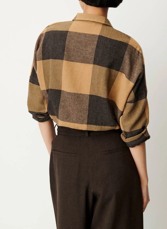 Chemise Deliwool | Ocre