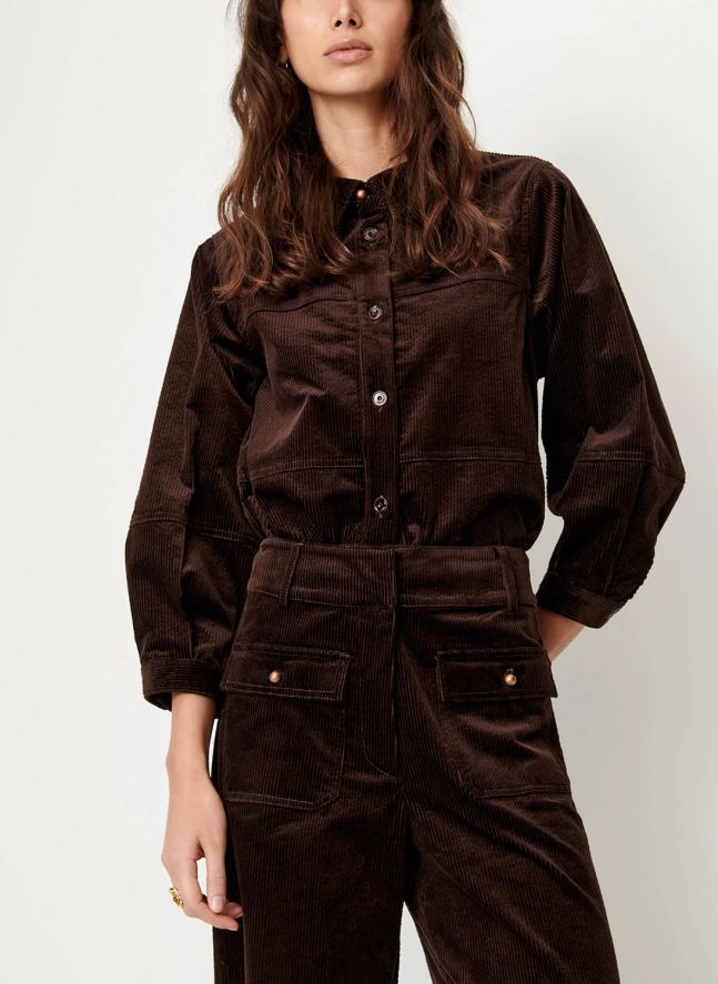 Blouse Leotown Coton Bio | Café