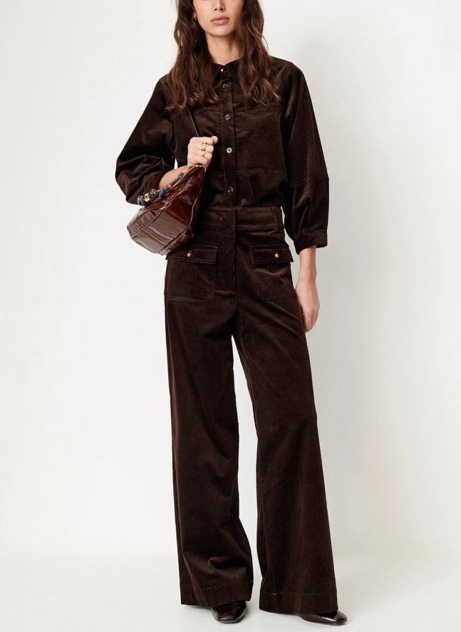 Blouse Leotown Coton Bio | Café