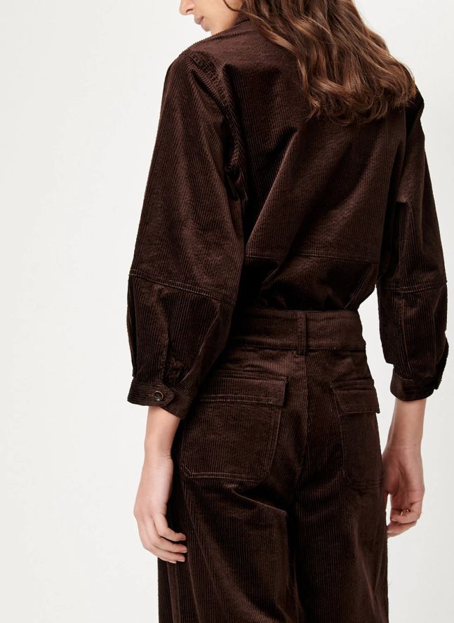 Blouse Leotown Coton Bio | Café