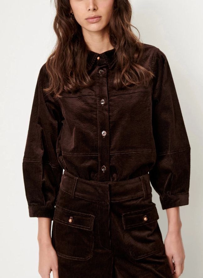 Blouse Leotown Coton Bio | Café