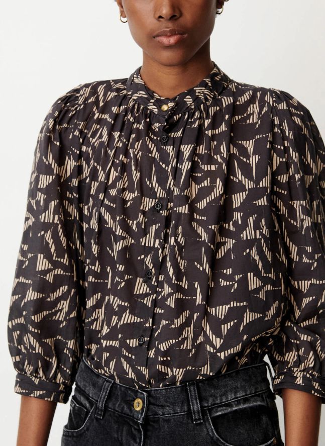 Blouse Lylis | Marron