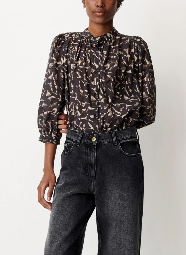 Blouse Lylis | Marron