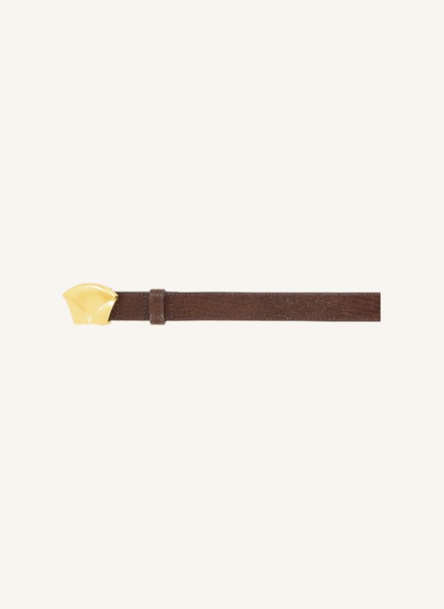 Ceinture Diviluz Lézard Cuir | Marron
