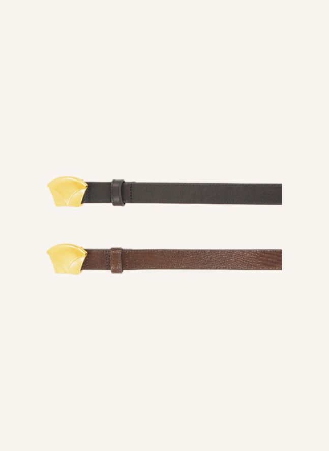 Ceinture Diviluz Lézard Cuir | Marron