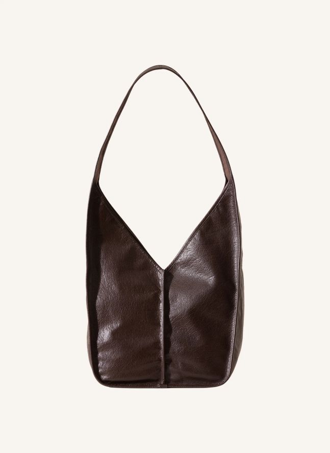 Sac Calella Crossbody Tumbled | Marron foncé