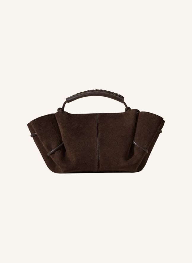 Sac Arta Mini Suède | Marron foncé