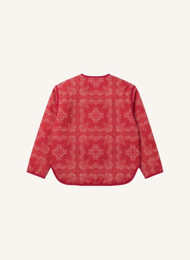 Veste Malya Bandana | Rouge foncé