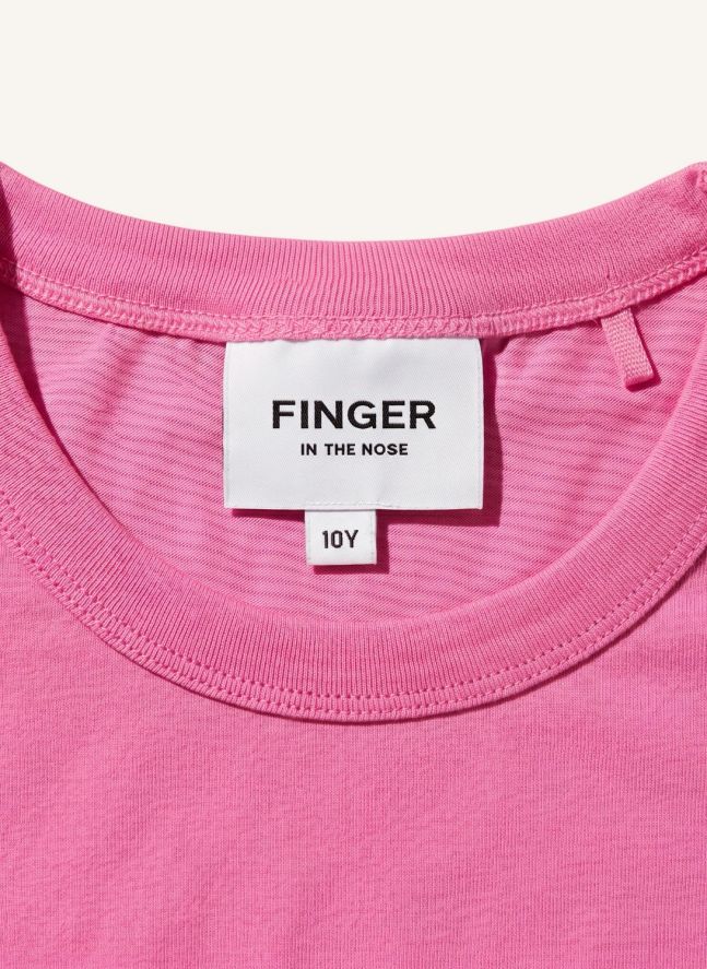 T-shirt Enid | Rouge framboise