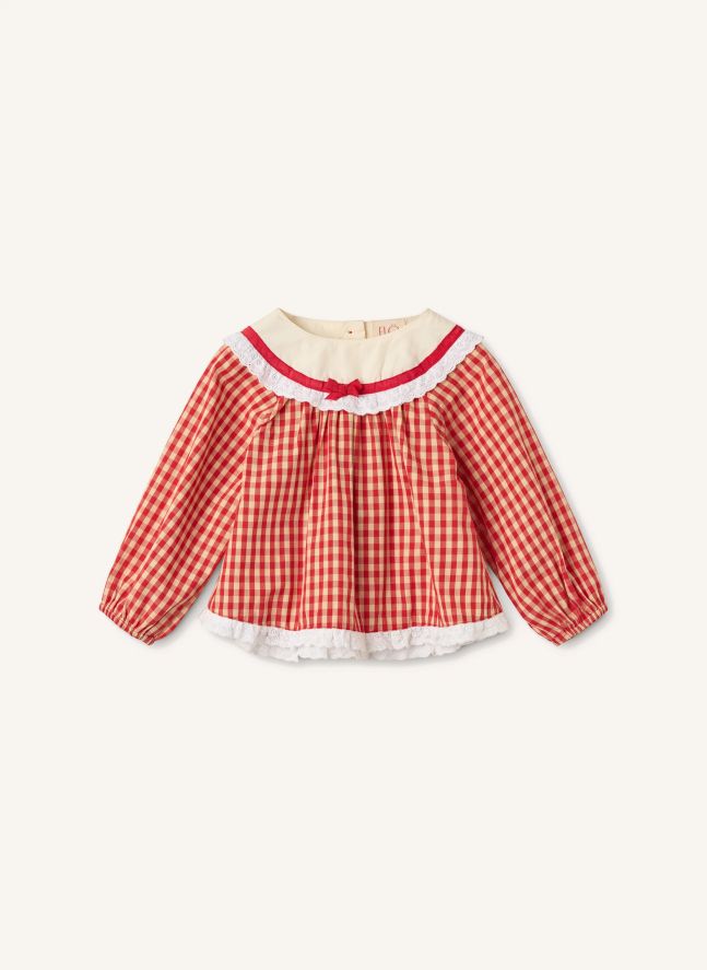 Blouse Lucia Vichy | Rouge