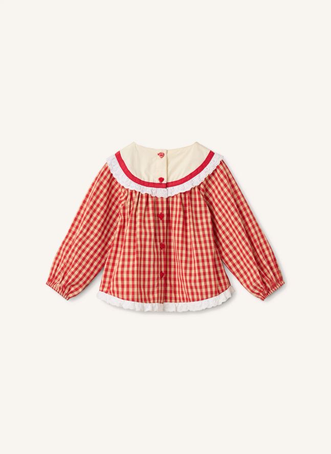 Blouse Lucia Vichy | Rouge