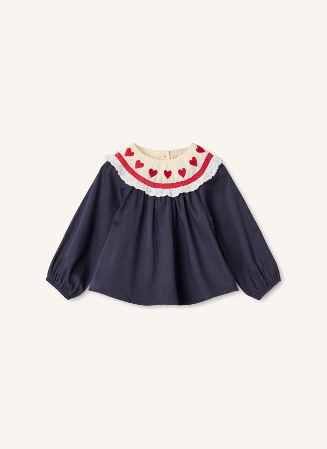 Blouse Laney | Bleu marine