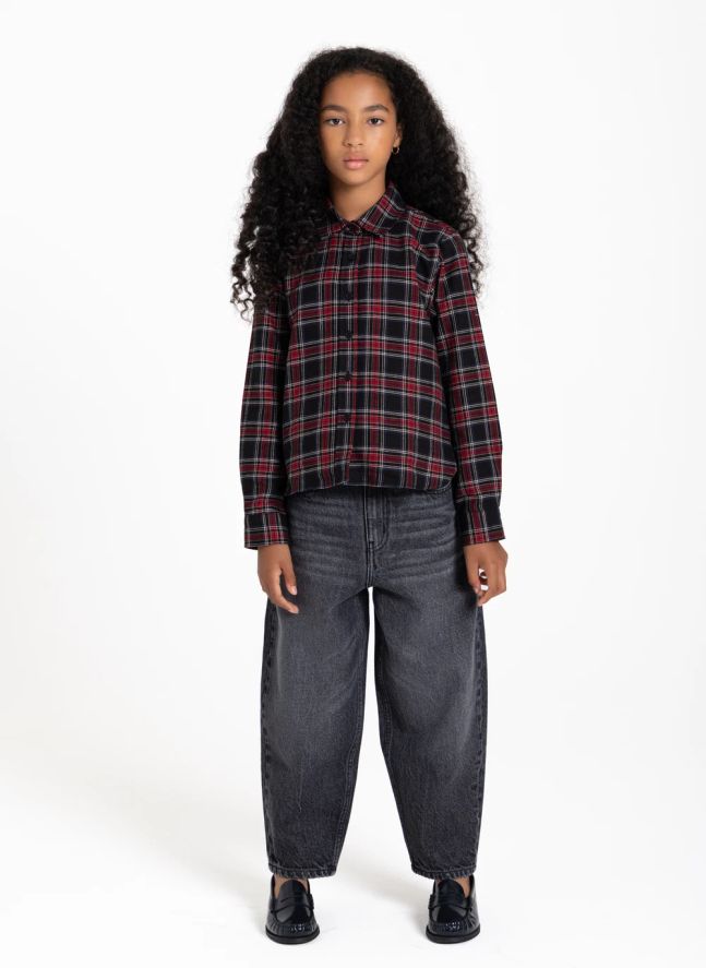 Chemise Aliki Carreaux | Bordeaux