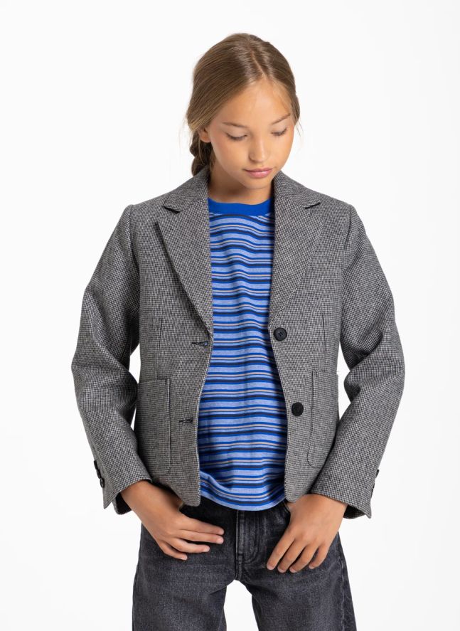 Veste Welly Pied-de-Poule | Noir
