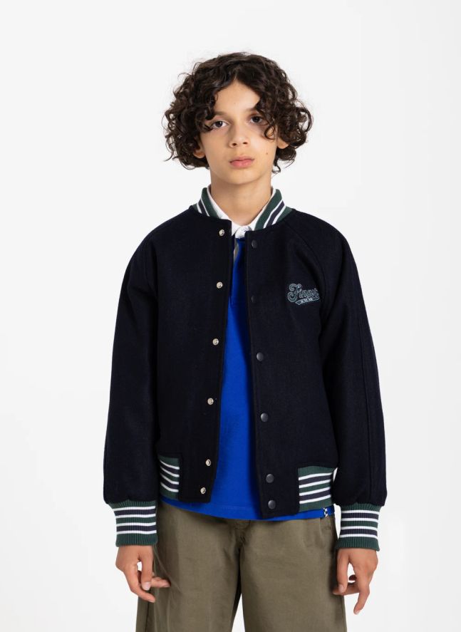 Chaqueta Corey de lana | Azul negro