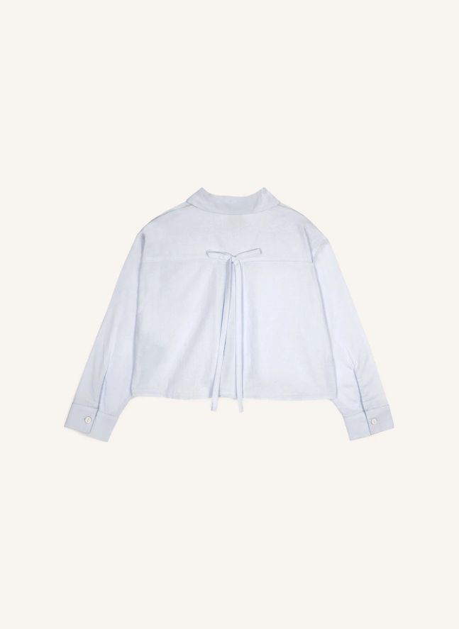 Chemise Juliette Popeline | Bleu Clair