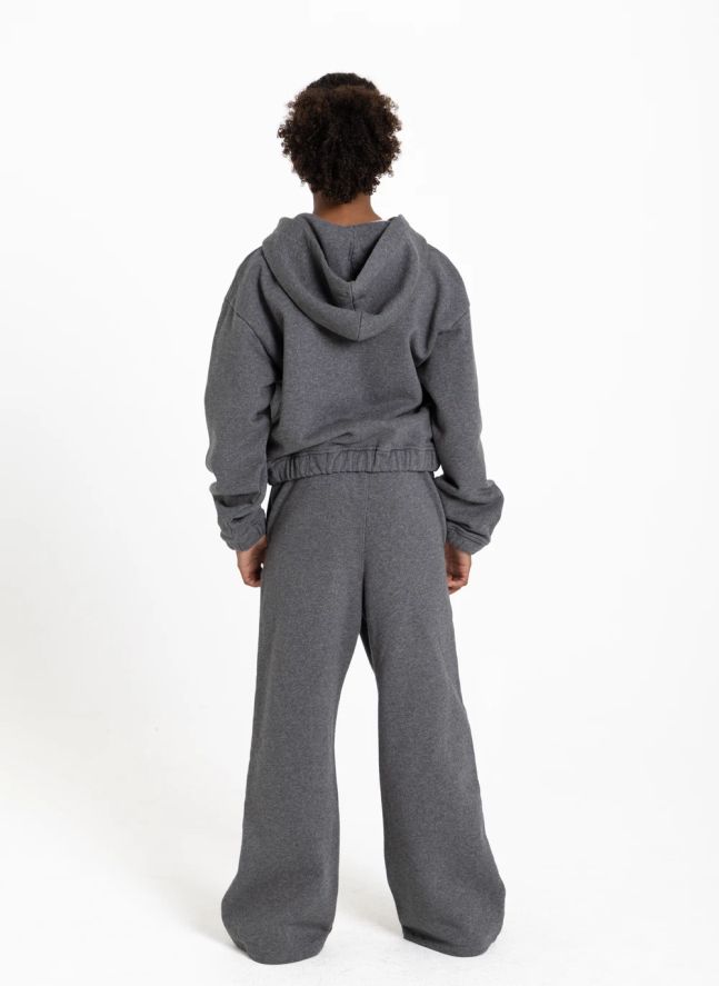 Jogger Thornfield Coton Bio | Gris chiné