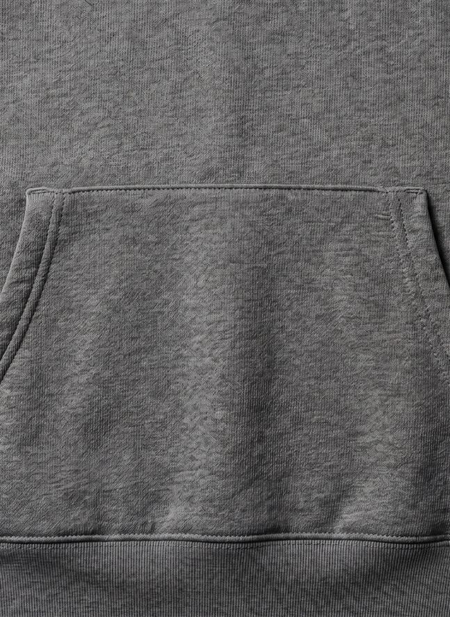Sweat Kingswood Coton Bio | Gris chiné