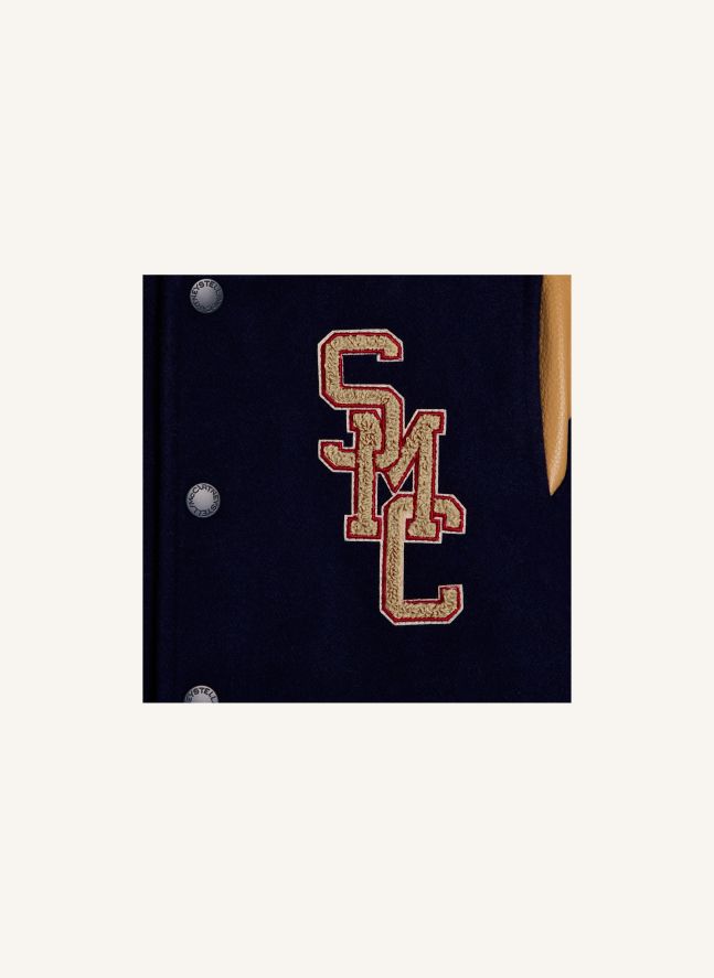 Veste Baseball SMC Laine | Bleu foncé