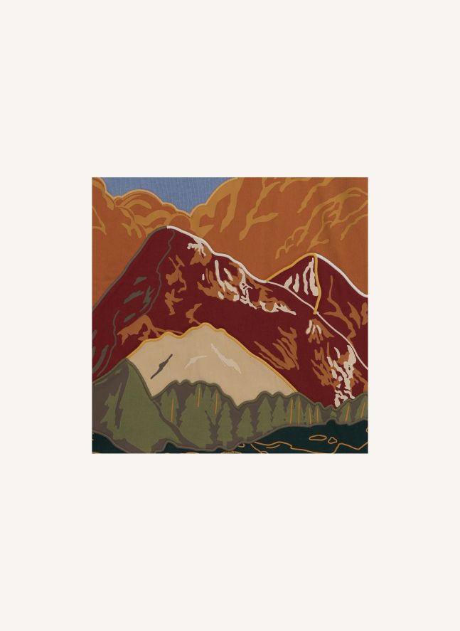 Sweat Montagnes | Vert foncé