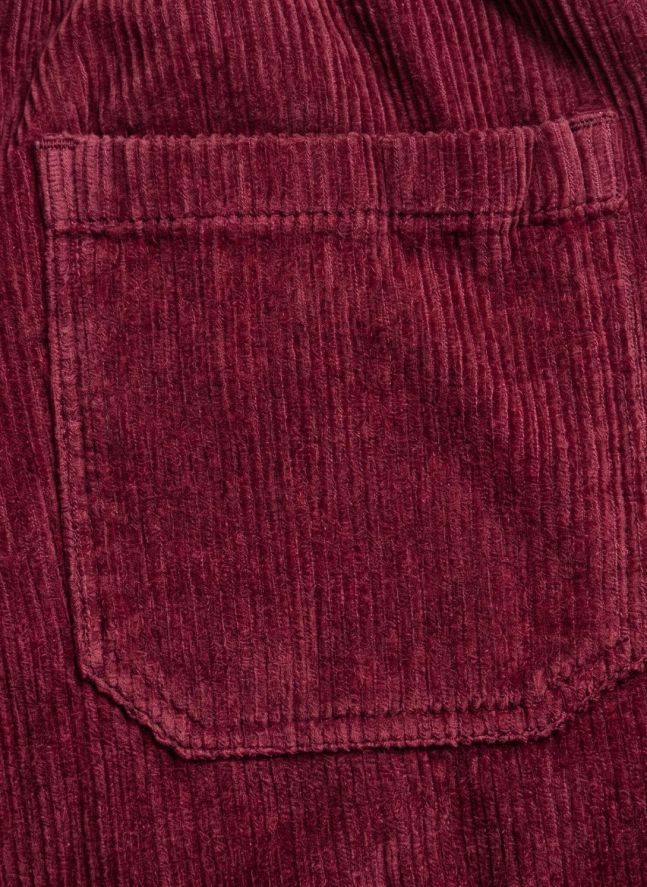 Pantalon Balloon Ginger | Rouge cerise