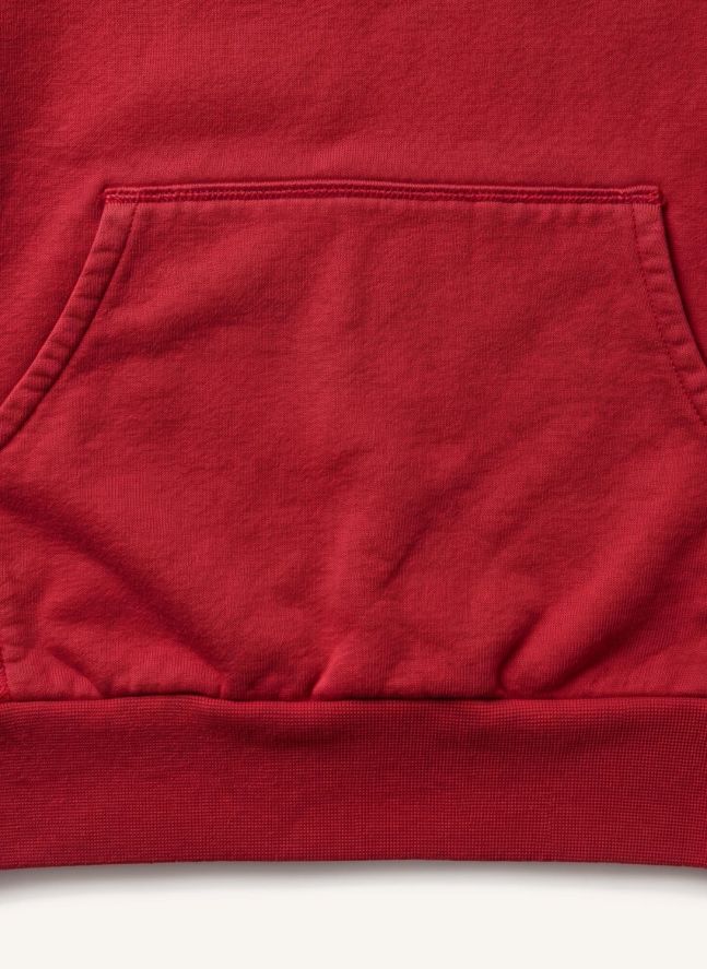 Sweat Noa Coton Bio | Rouge foncé