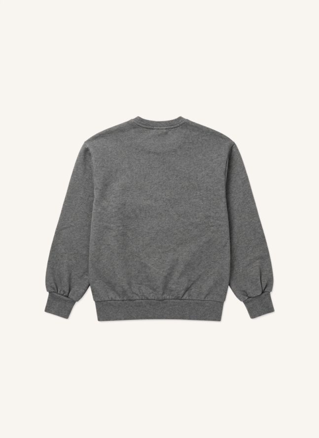 Sweat Borough Coton Bio | Gris chiné