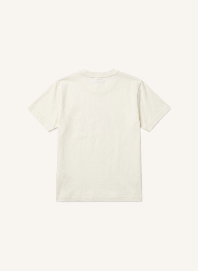 T-shirt Hillcrest Coton Bio | Blanc
