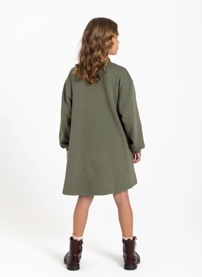 Robe Briona | Vert kaki