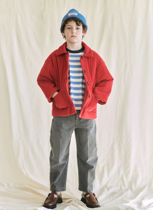 Veste Matelassée Poches | Bleu marine