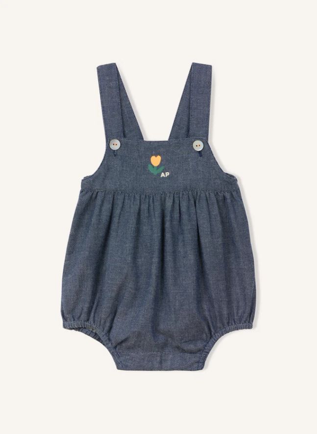 Barboteuse Denim | Bleu foncé