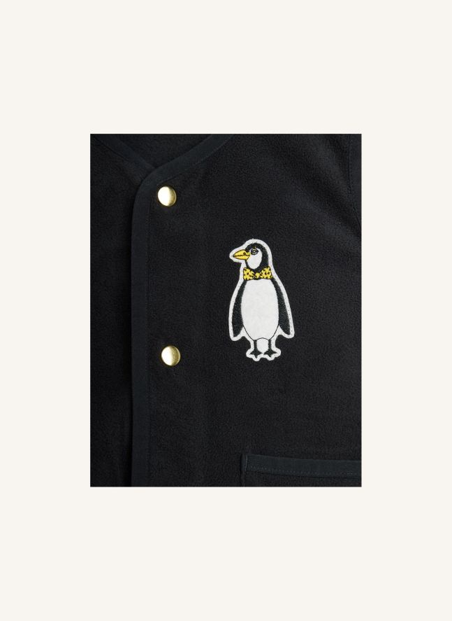 Gilet Sans Manches Pingouin Fibres Recyclées | Noir