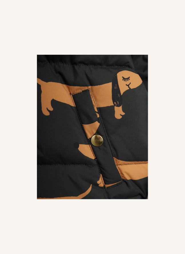 Doudoune Perros Fibras Recicladas | Negro